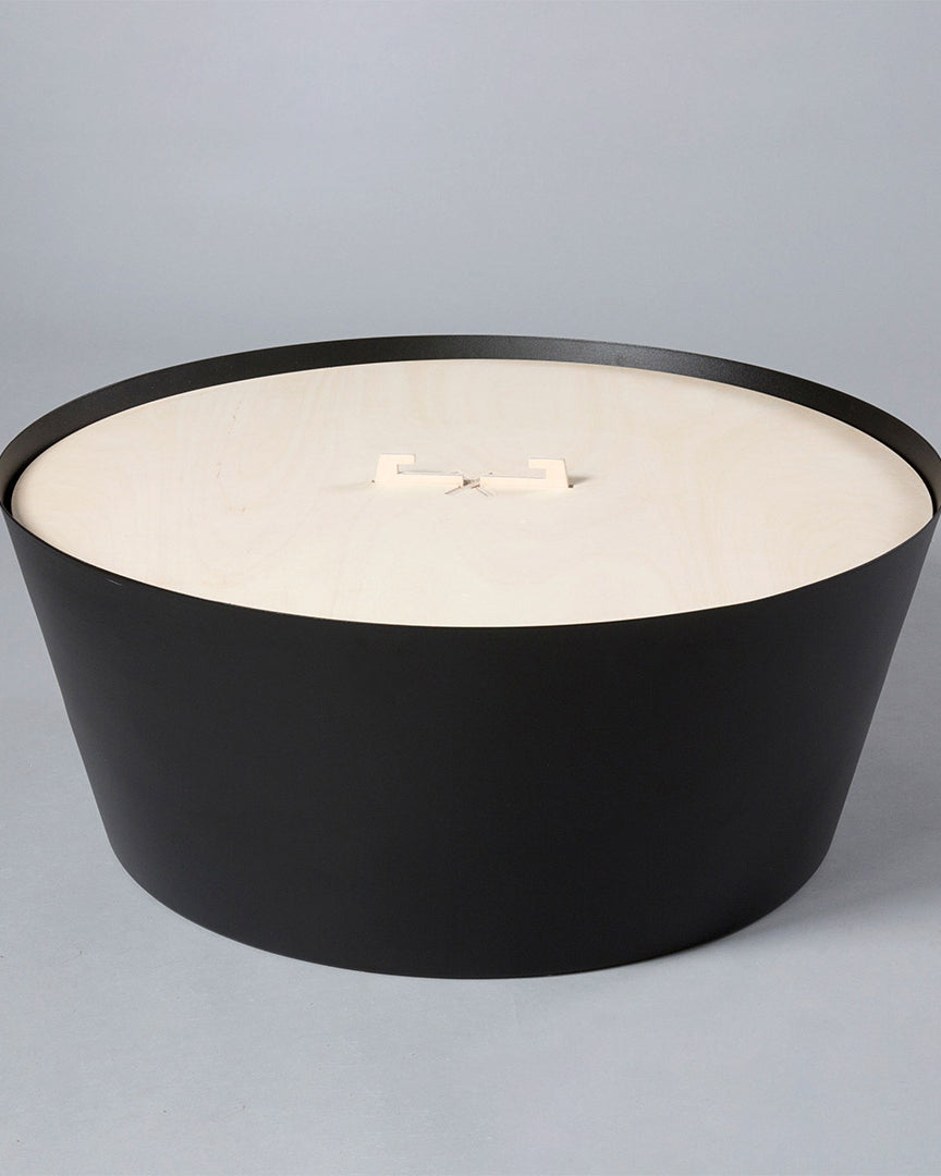 Lovi Pot 66cm, black, metal pot under the Lovi Tree 200cm or Lovi Spruce 180cm