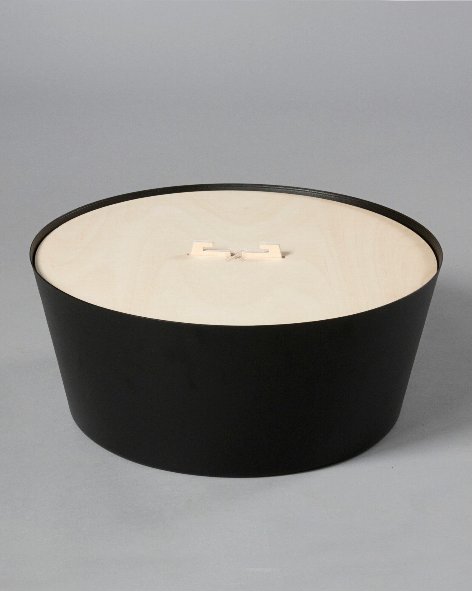 Lovi Pot 44cm, black, metal pot under the Lovi Tree 135cm or Lovi Spruce 120cm