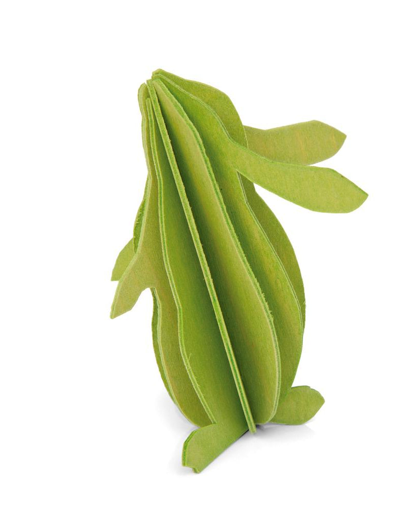 Lovi Rabbit, light green, wooden 3D puzzle