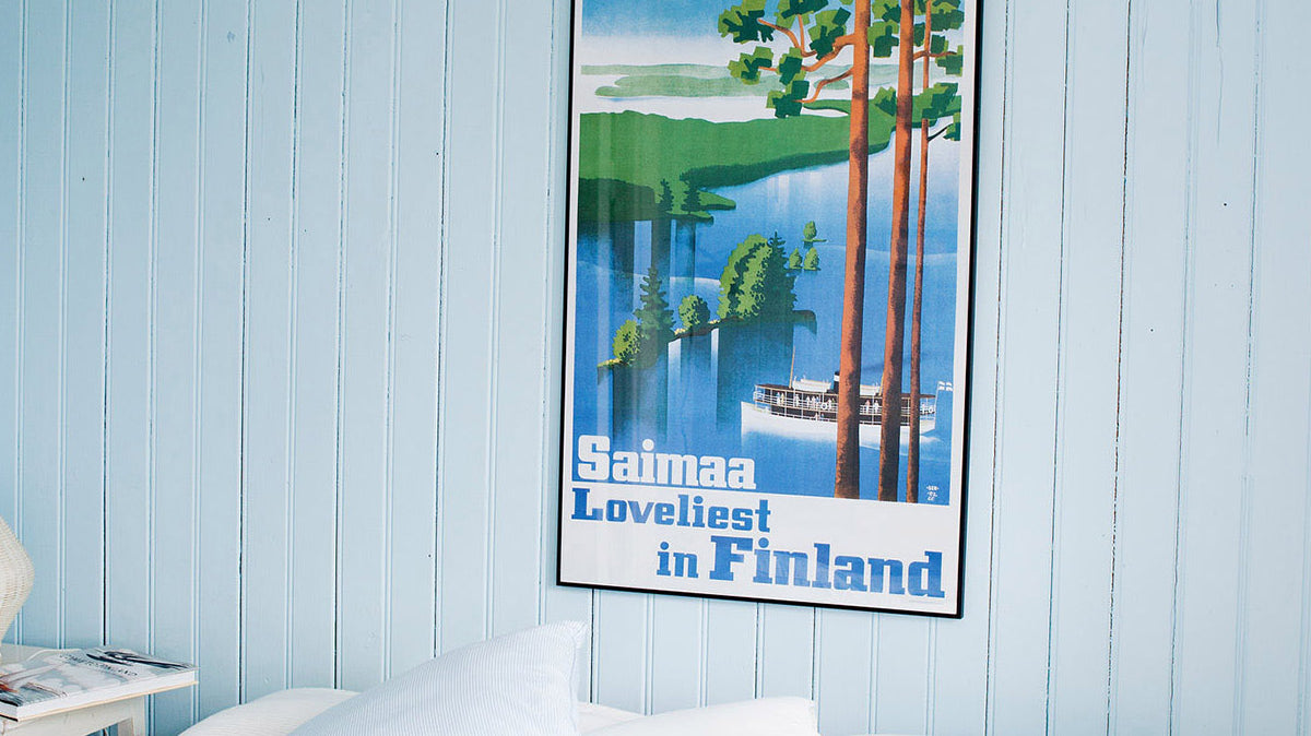 Hurmaava Suomi matkailujulisteissa! Löydätkö kotikaupunkisi tai mökkipaikkakunnan tutut maisemat?