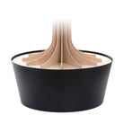 Lovi Pot, black, a metal metal pot to use under a Lovi Tree 135/200 or Spruce 120/180