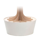 Lovi Pot, white, a metal