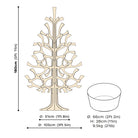 Lovi Spruce 180cm measures and pot measures
