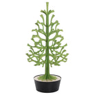 Lovi-kuusi 120cm, vaaleanvihreä mustassa ruukussa, koottava puinen kuusi