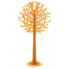 Lovi-puu 108cm, lämminkeltainen, kotimaisesta koivuvanerista valmistettu, koottava puu