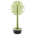 Lovi-puu 200cm, haaleanvihreä, koivuvanerista valmistettu, koottava puu mustassa ruukussa