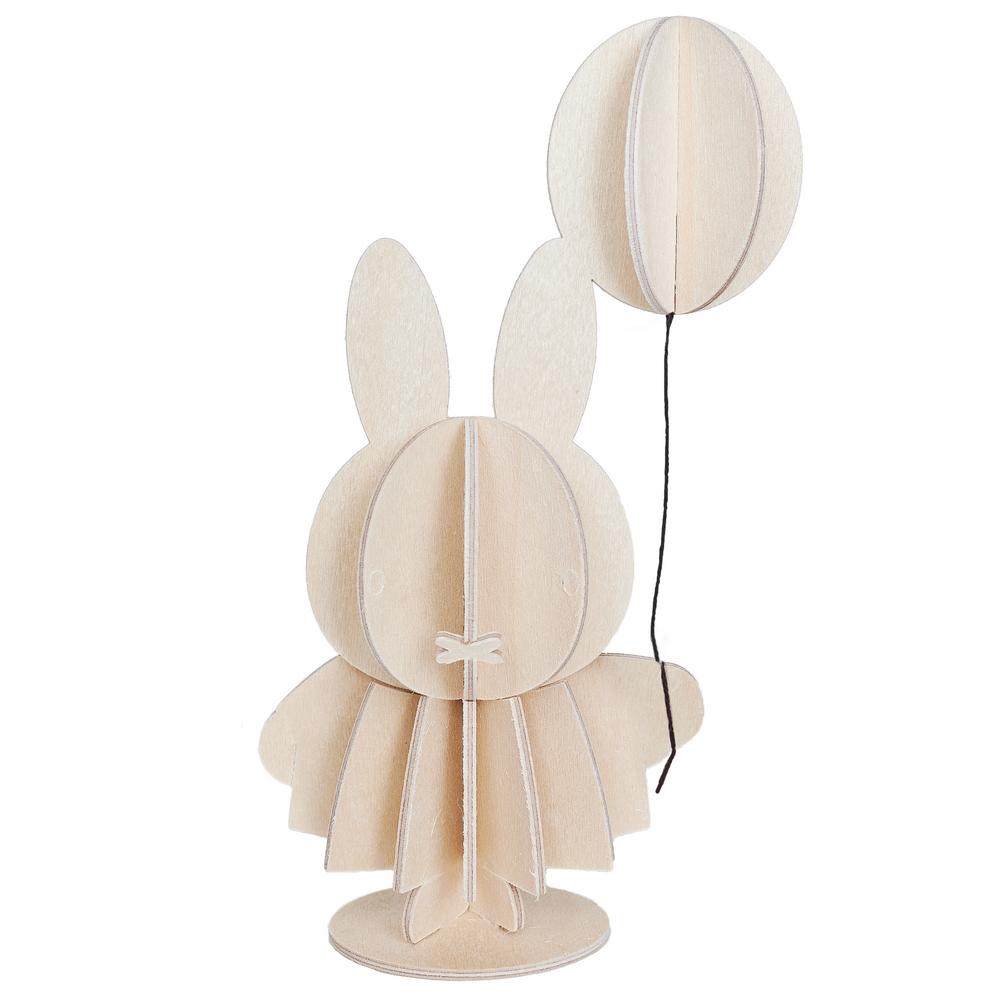 Miffy & Balloon by Lovi, unpainted